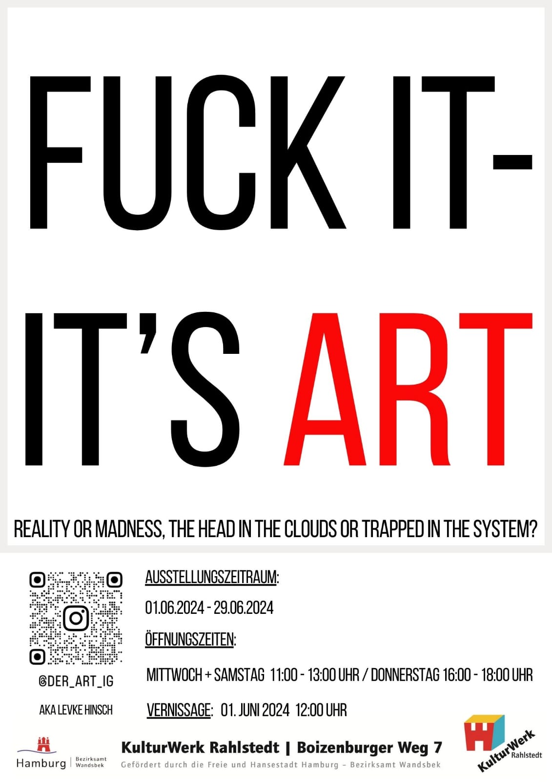 FUCK IT - IT´S ART